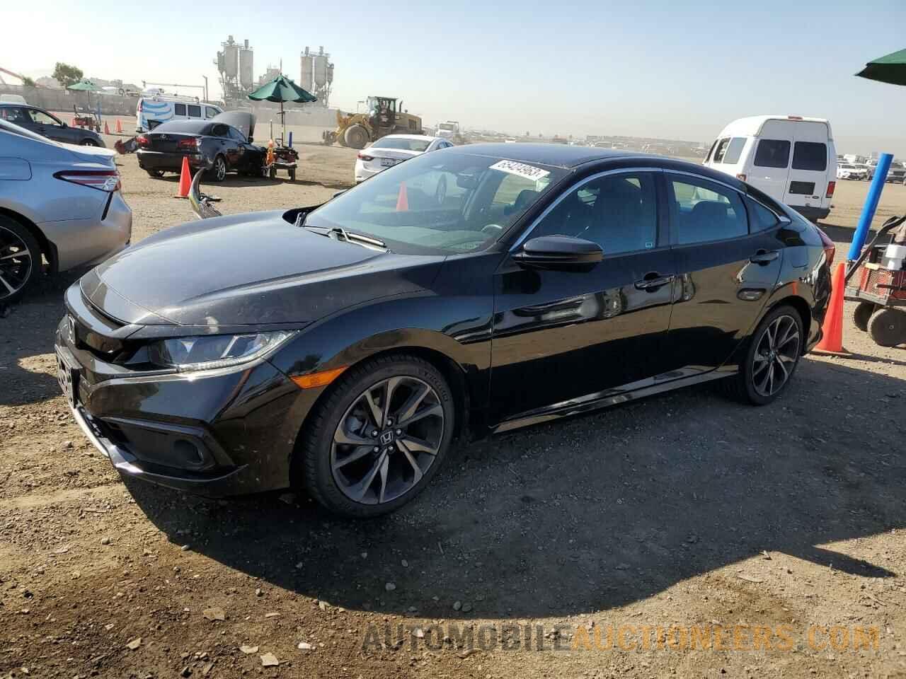 2HGFC2F80KH582790 HONDA CIVIC 2019