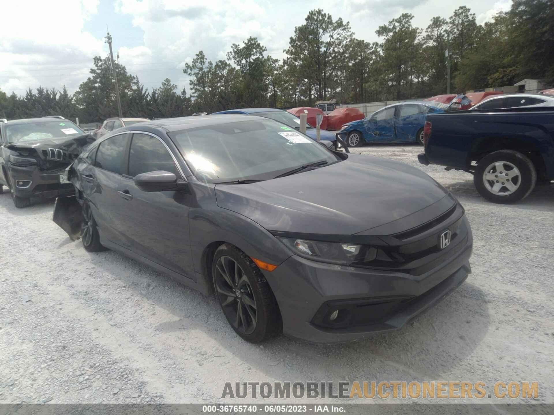 2HGFC2F80KH595541 HONDA CIVIC SEDAN 2019