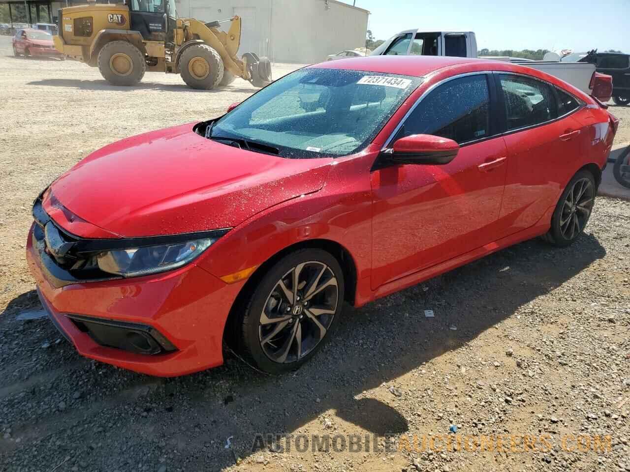 2HGFC2F80LH508383 HONDA CIVIC 2020