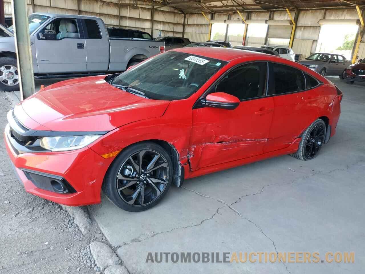 2HGFC2F80LH561164 HONDA CIVIC 2020