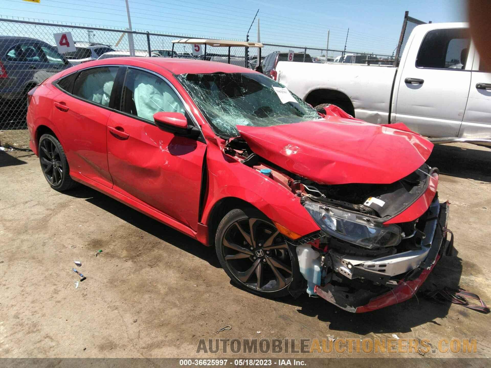 2HGFC2F80LH565215 HONDA CIVIC SEDAN 2020