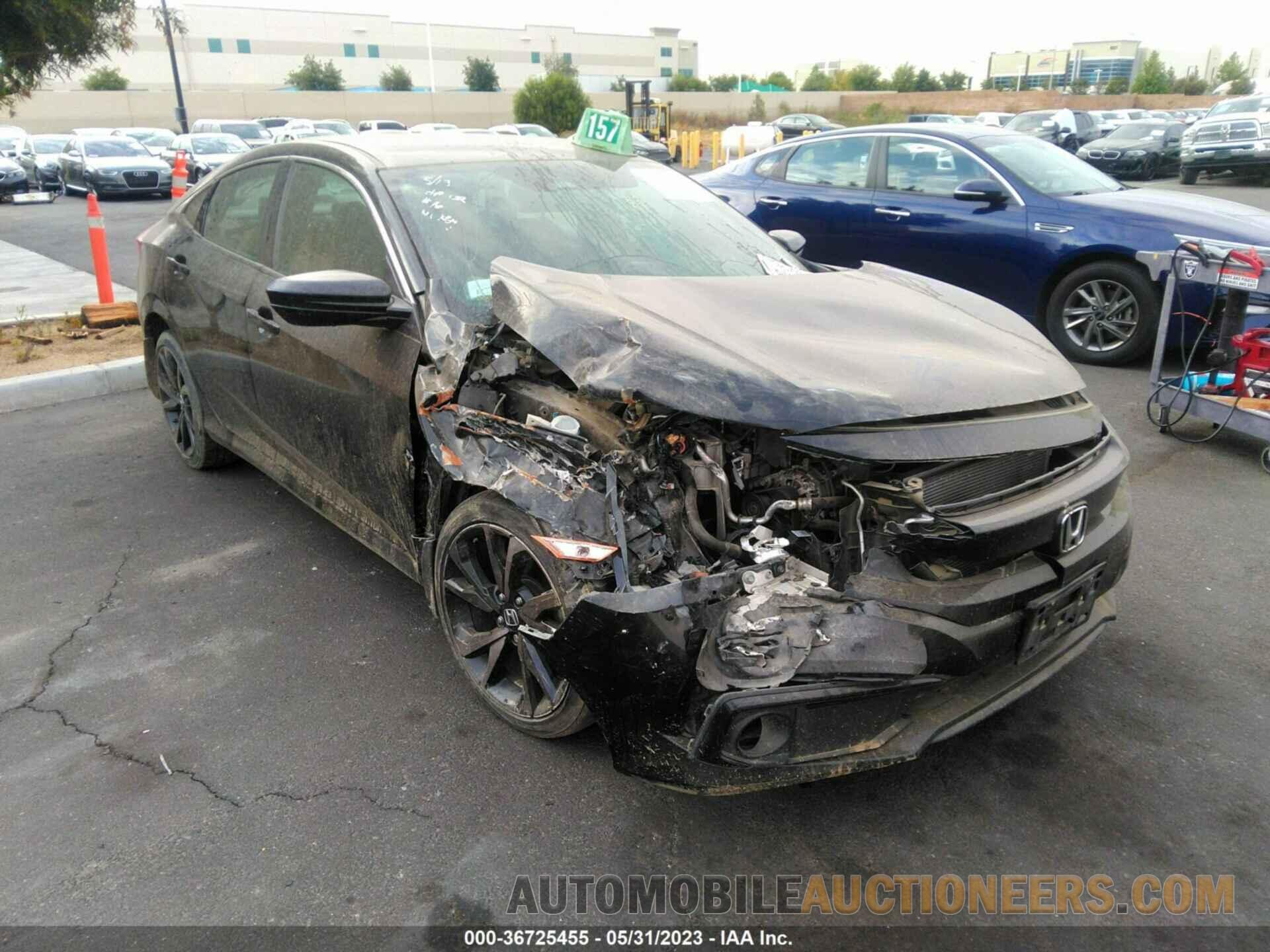 2HGFC2F80LH569524 HONDA CIVIC SEDAN 2020