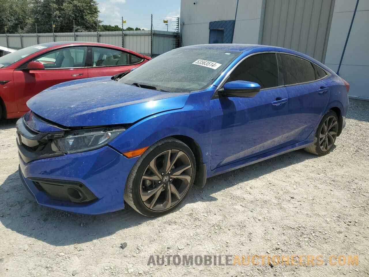 2HGFC2F80MH516372 HONDA CIVIC 2021