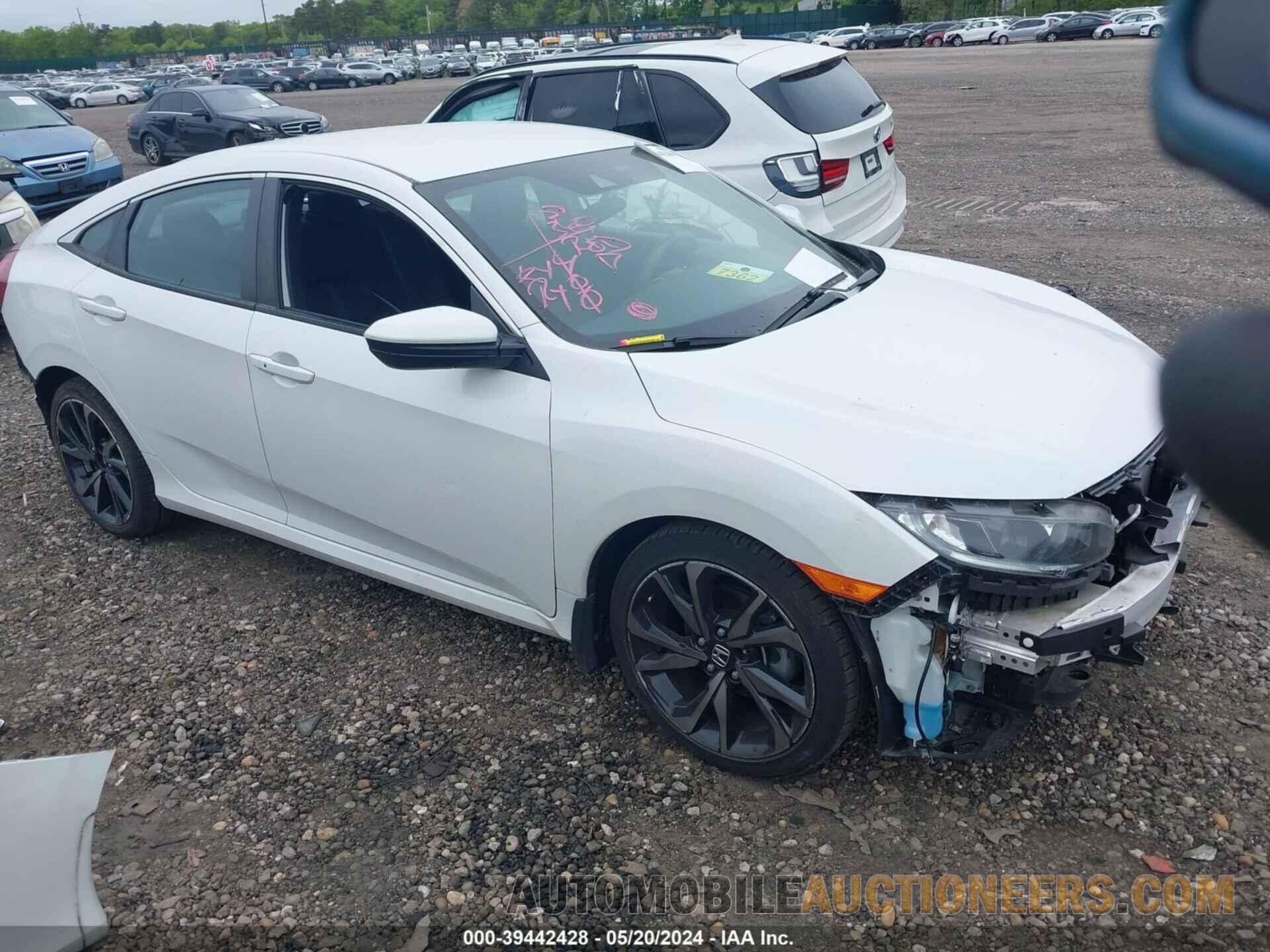 2HGFC2F80MH524598 HONDA CIVIC 2021