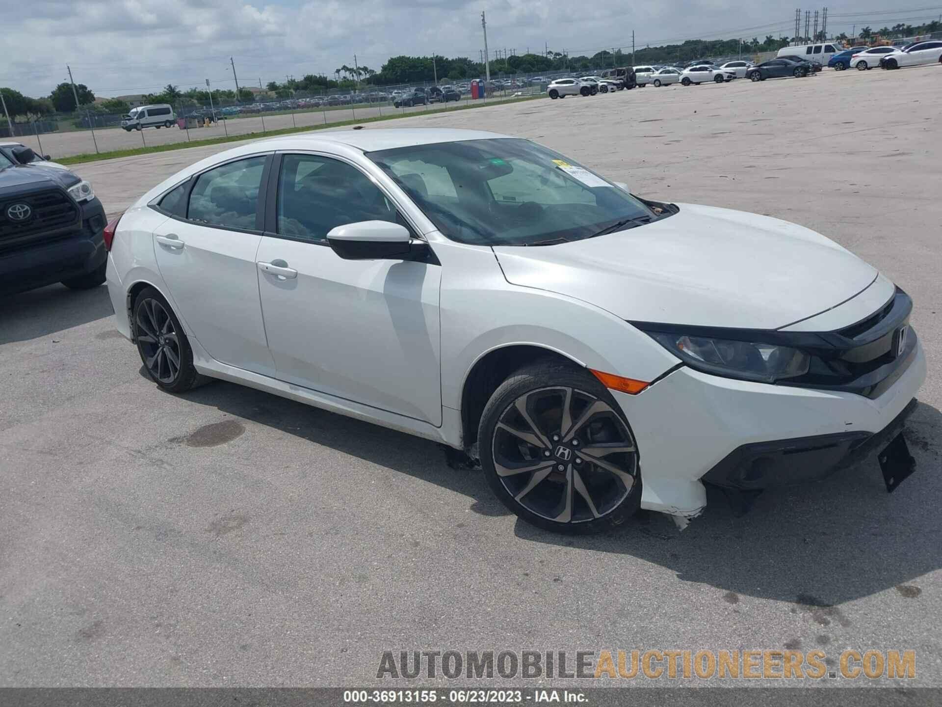 2HGFC2F80MH529817 HONDA CIVIC SEDAN 2021