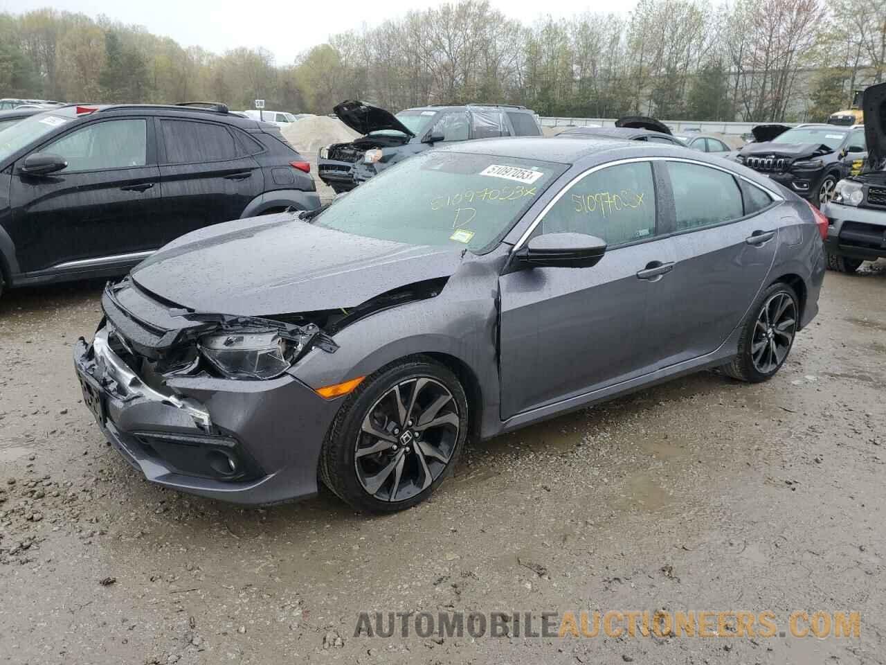 2HGFC2F80MH531132 HONDA CIVIC 2021