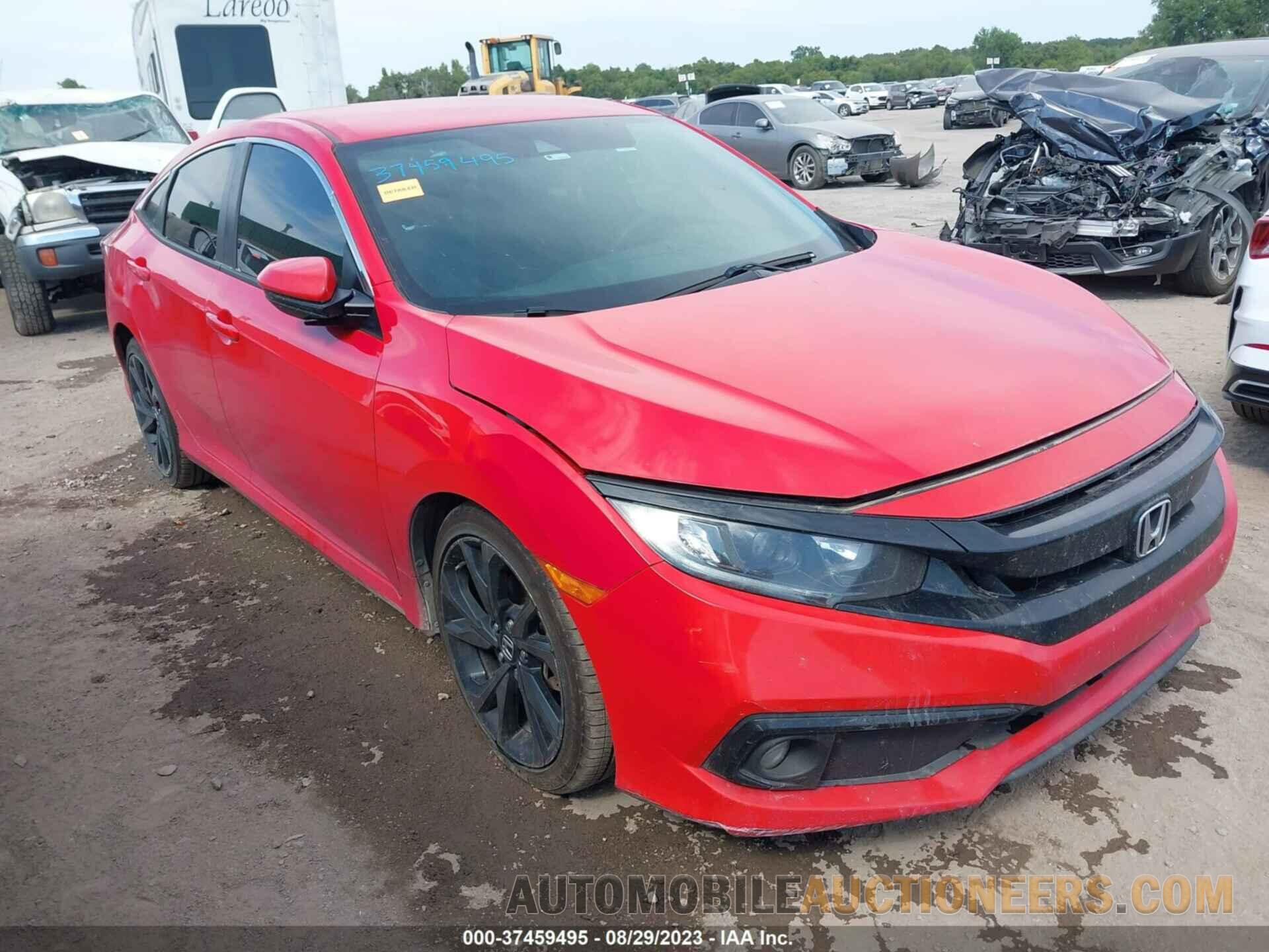 2HGFC2F80MH537092 HONDA CIVIC 2021