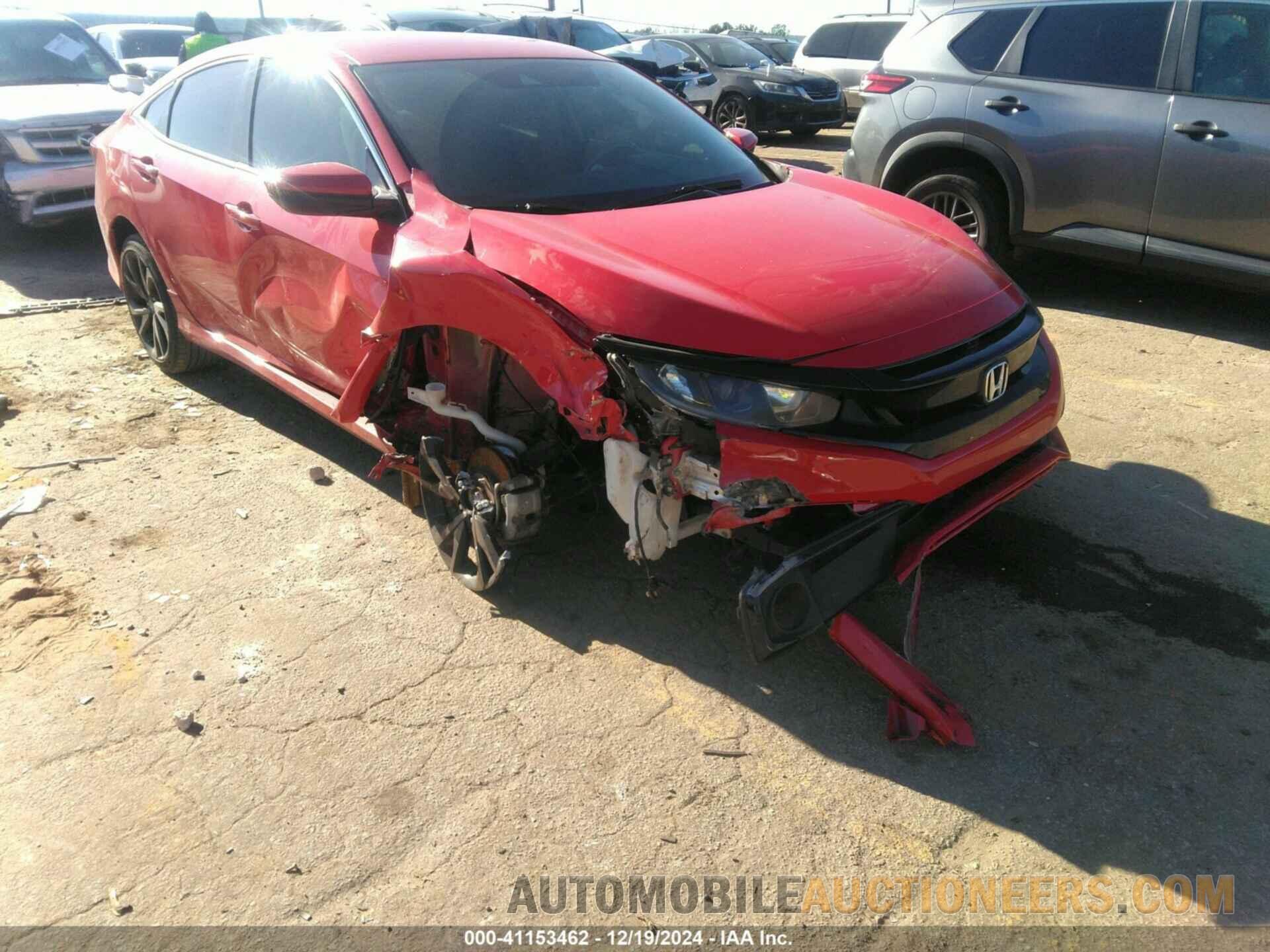 2HGFC2F80MH537660 HONDA CIVIC 2021