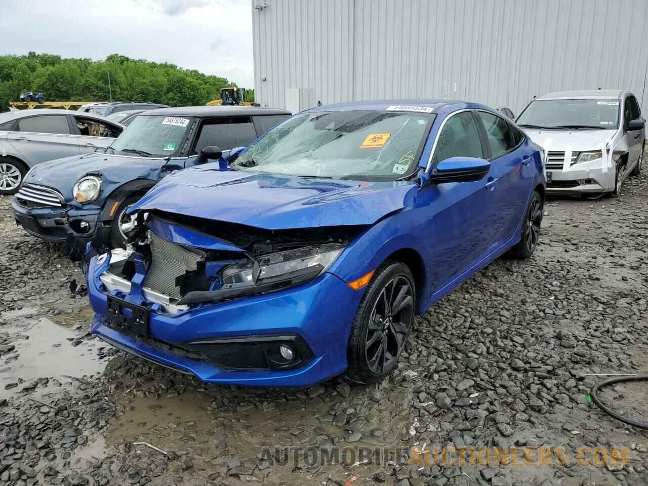 2HGFC2F80MH537836 HONDA CIVIC 2021