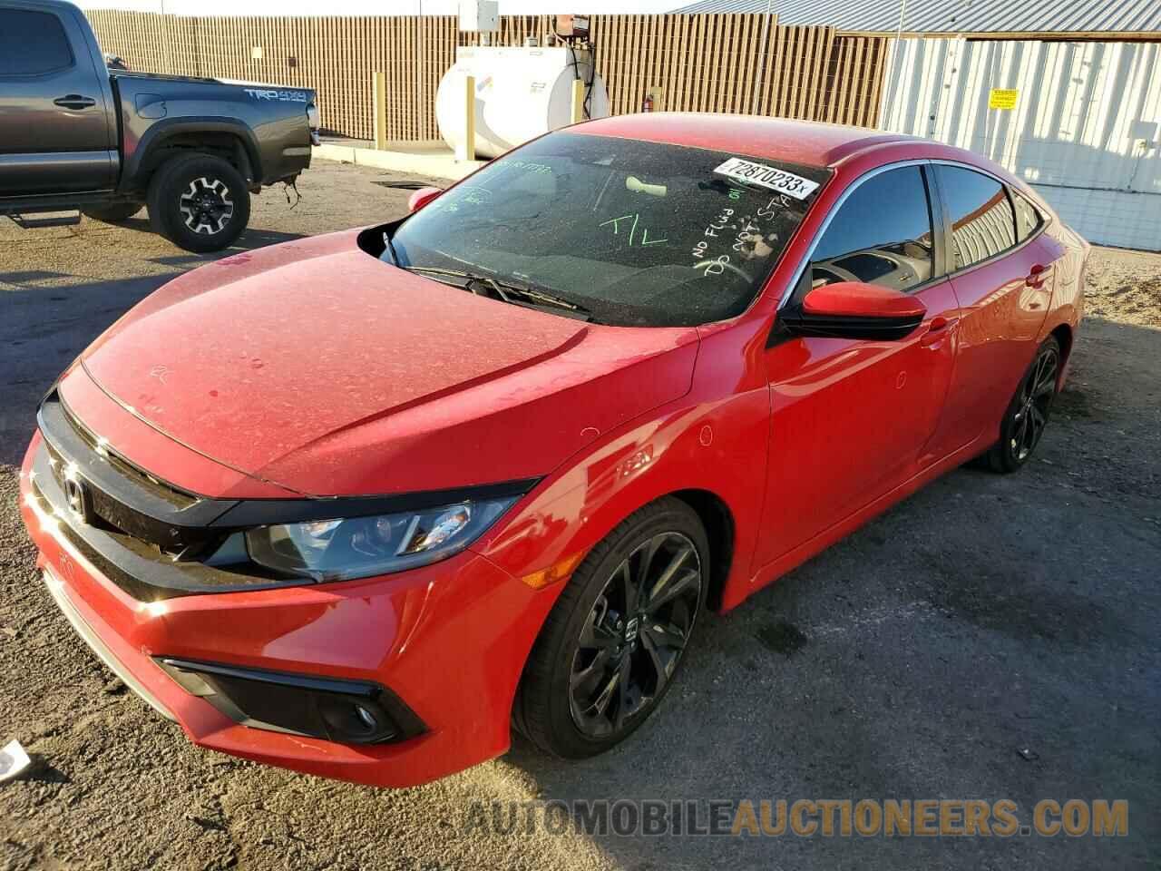 2HGFC2F80MH539537 HONDA CIVIC 2021