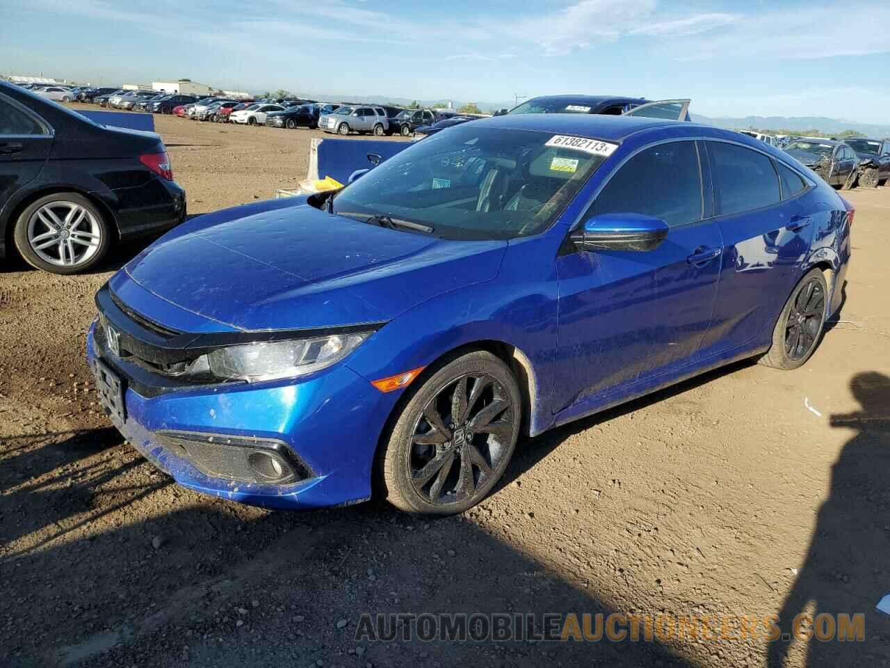 2HGFC2F81KH504180 HONDA CIVIC 2019