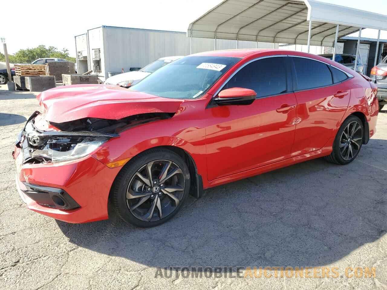 2HGFC2F81KH543285 HONDA CIVIC 2019