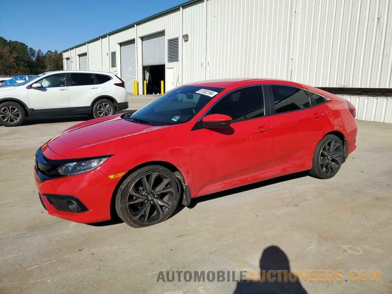 2HGFC2F81KH564637 HONDA CIVIC 2019