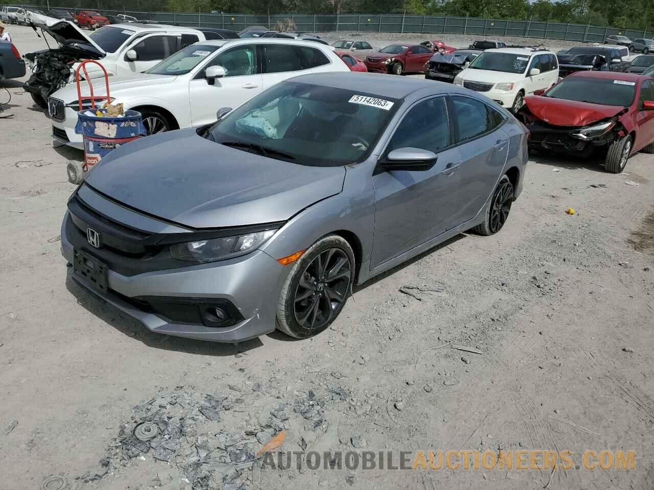 2HGFC2F81KH584693 HONDA CIVIC 2019