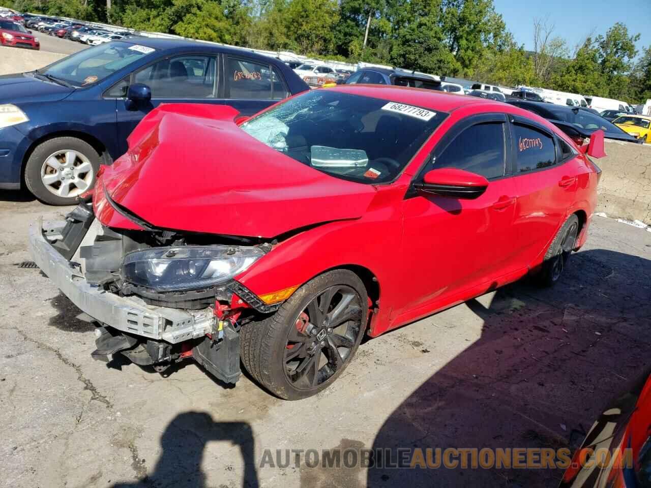 2HGFC2F81KH593104 HONDA CIVIC 2019