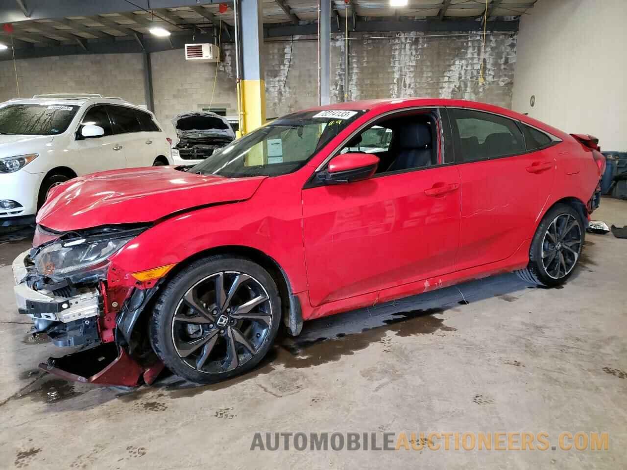 2HGFC2F81KH597668 HONDA CIVIC 2019