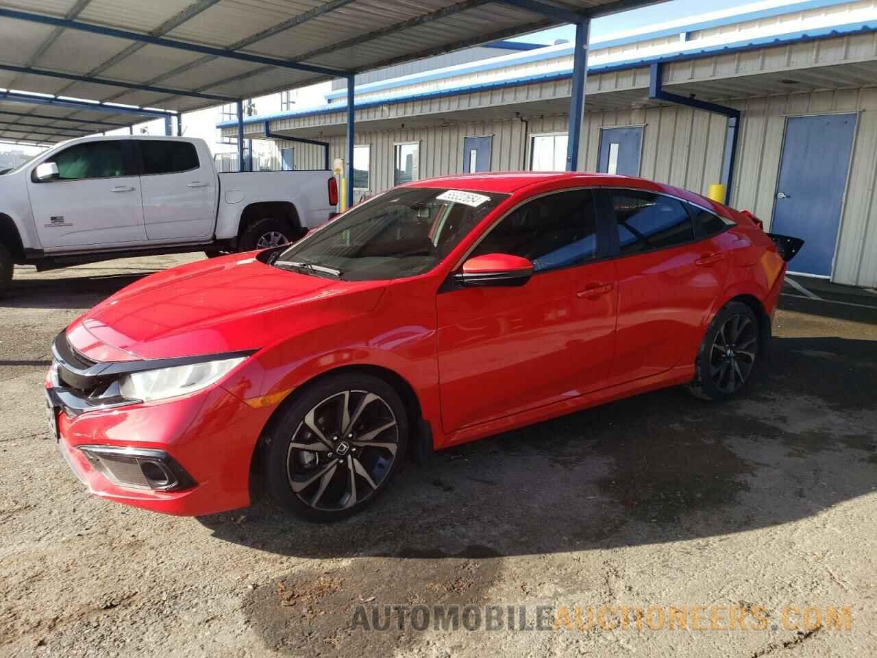 2HGFC2F81KH605994 HONDA CIVIC 2019