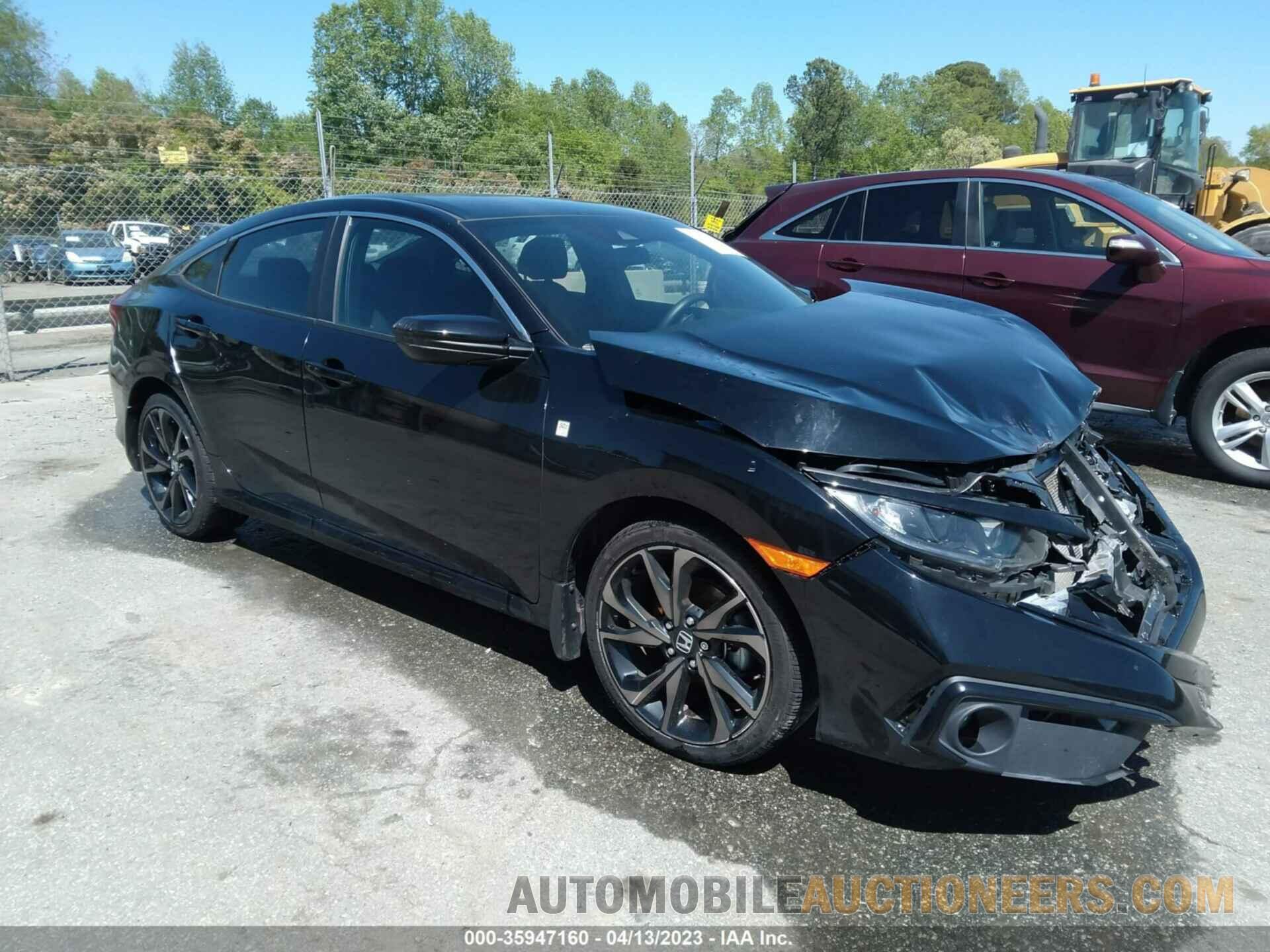 2HGFC2F81LH557057 HONDA CIVIC SEDAN 2020