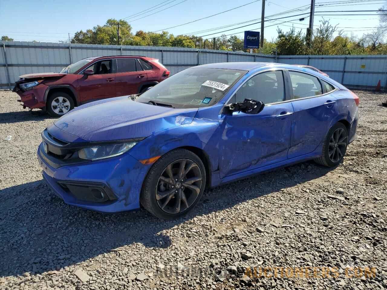 2HGFC2F81LH569922 HONDA CIVIC 2020