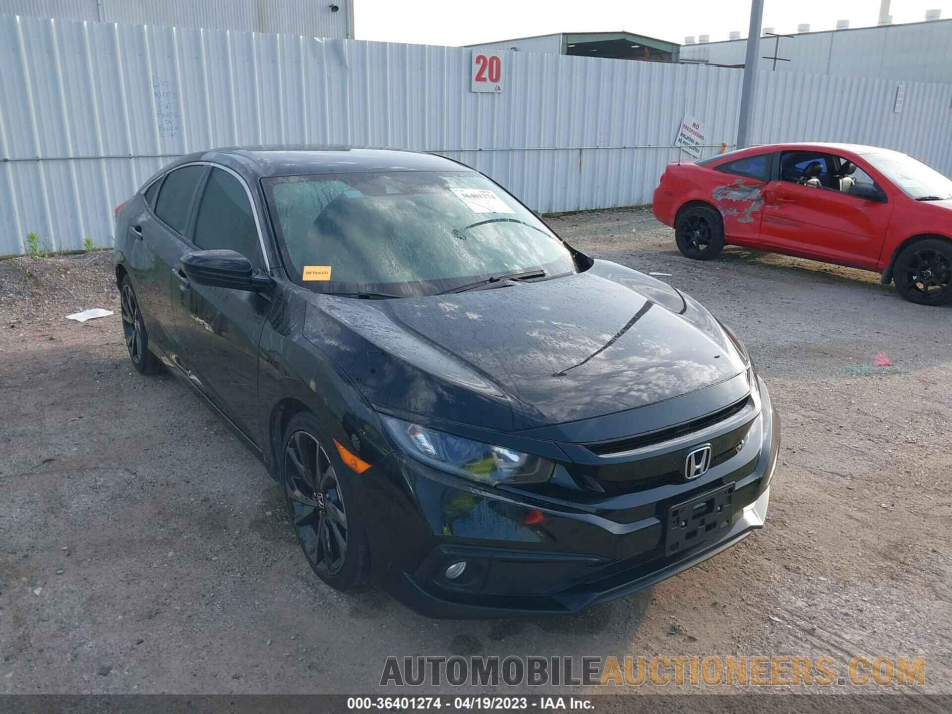 2HGFC2F81LH593704 HONDA CIVIC SEDAN 2020