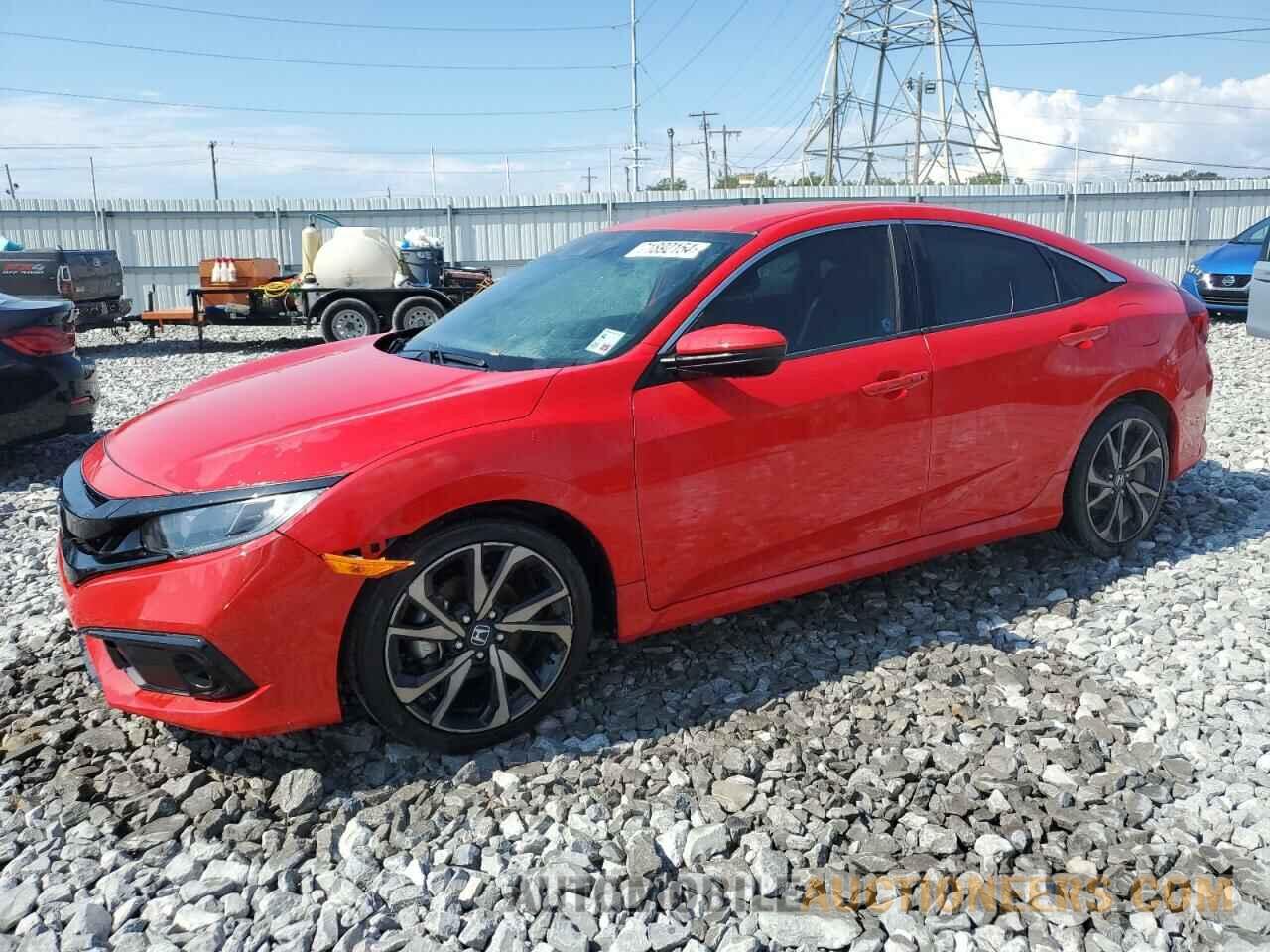 2HGFC2F81MH507759 HONDA CIVIC 2021