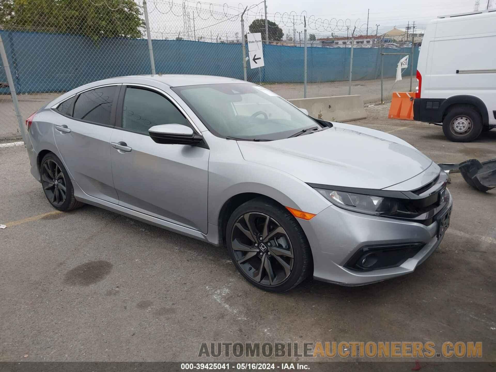 2HGFC2F81MH510256 HONDA CIVIC 2021