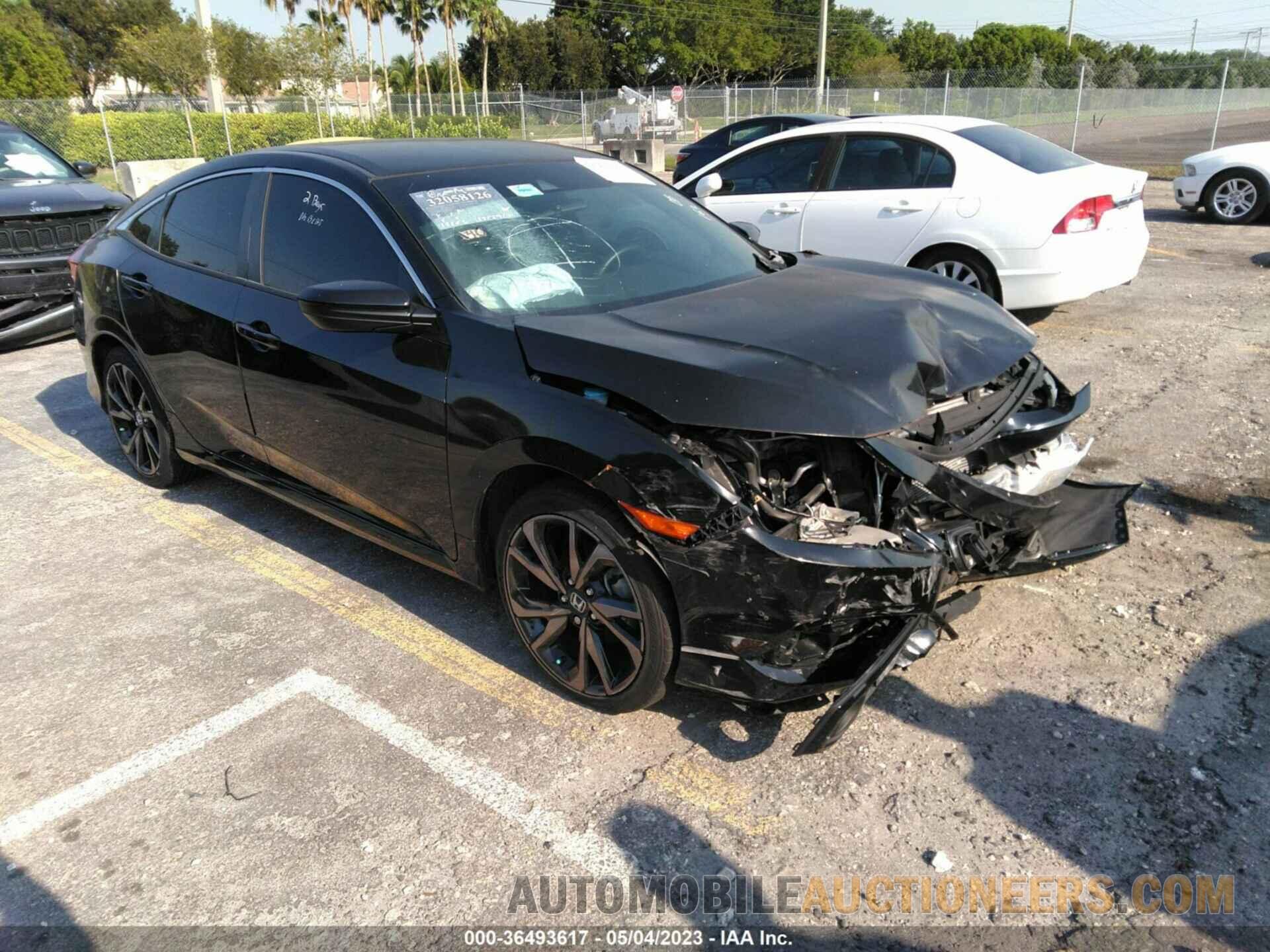 2HGFC2F81MH510483 HONDA CIVIC SEDAN 2021