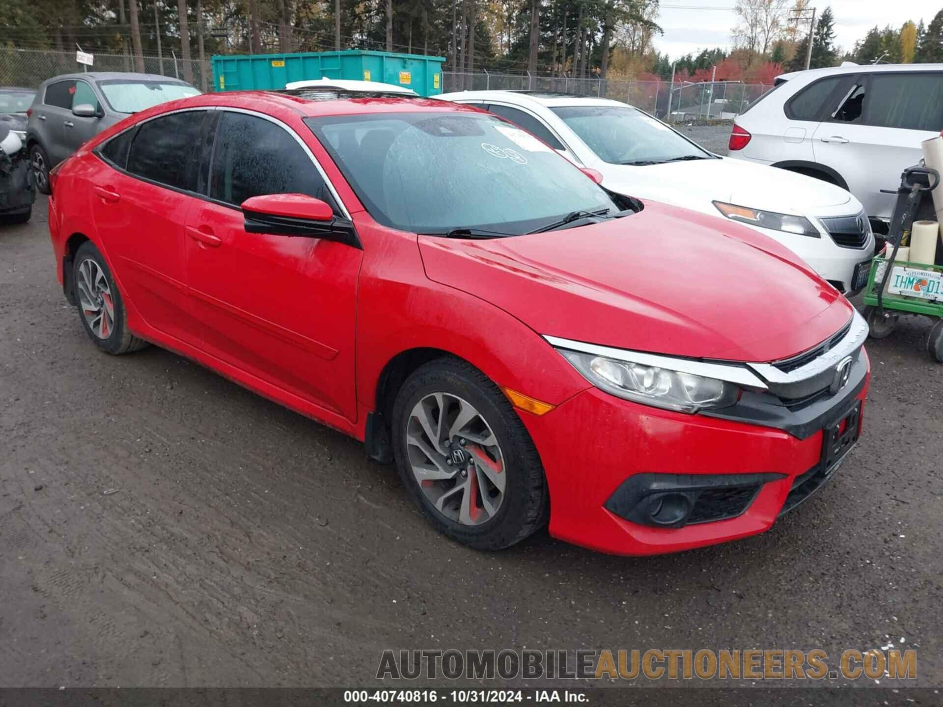 2HGFC2F82GH575489 HONDA CIVIC 2016