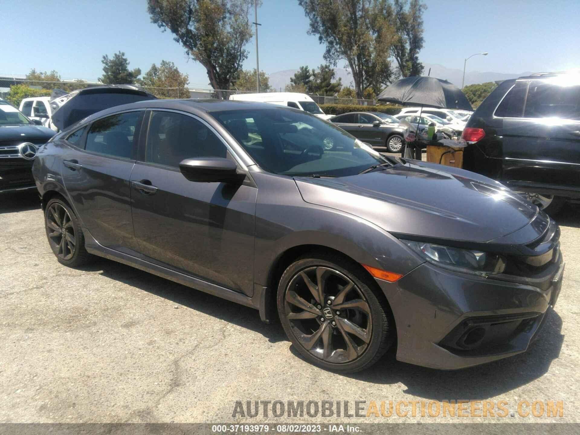 2HGFC2F82KH502244 HONDA CIVIC SEDAN 2019