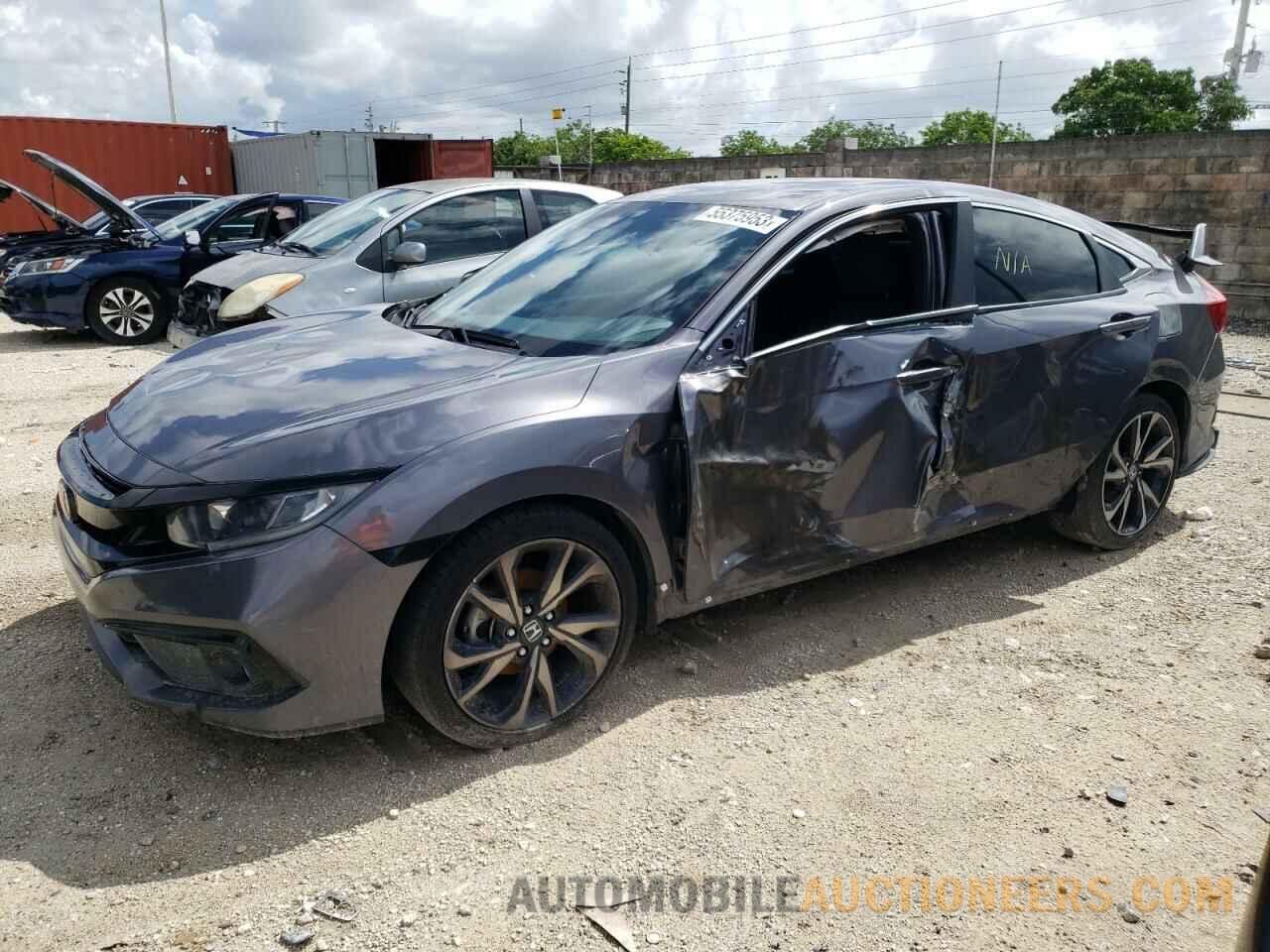 2HGFC2F82KH530612 HONDA CIVIC 2019