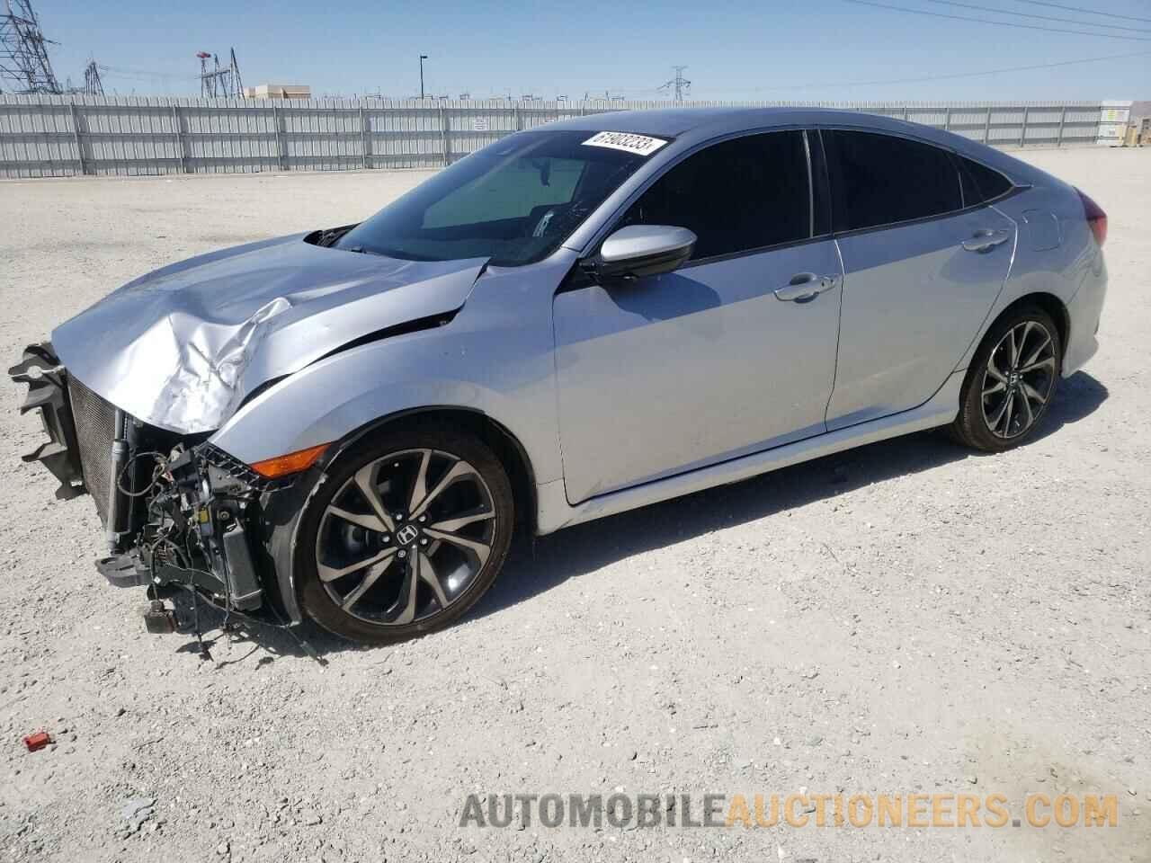 2HGFC2F82KH533977 HONDA CIVIC 2019