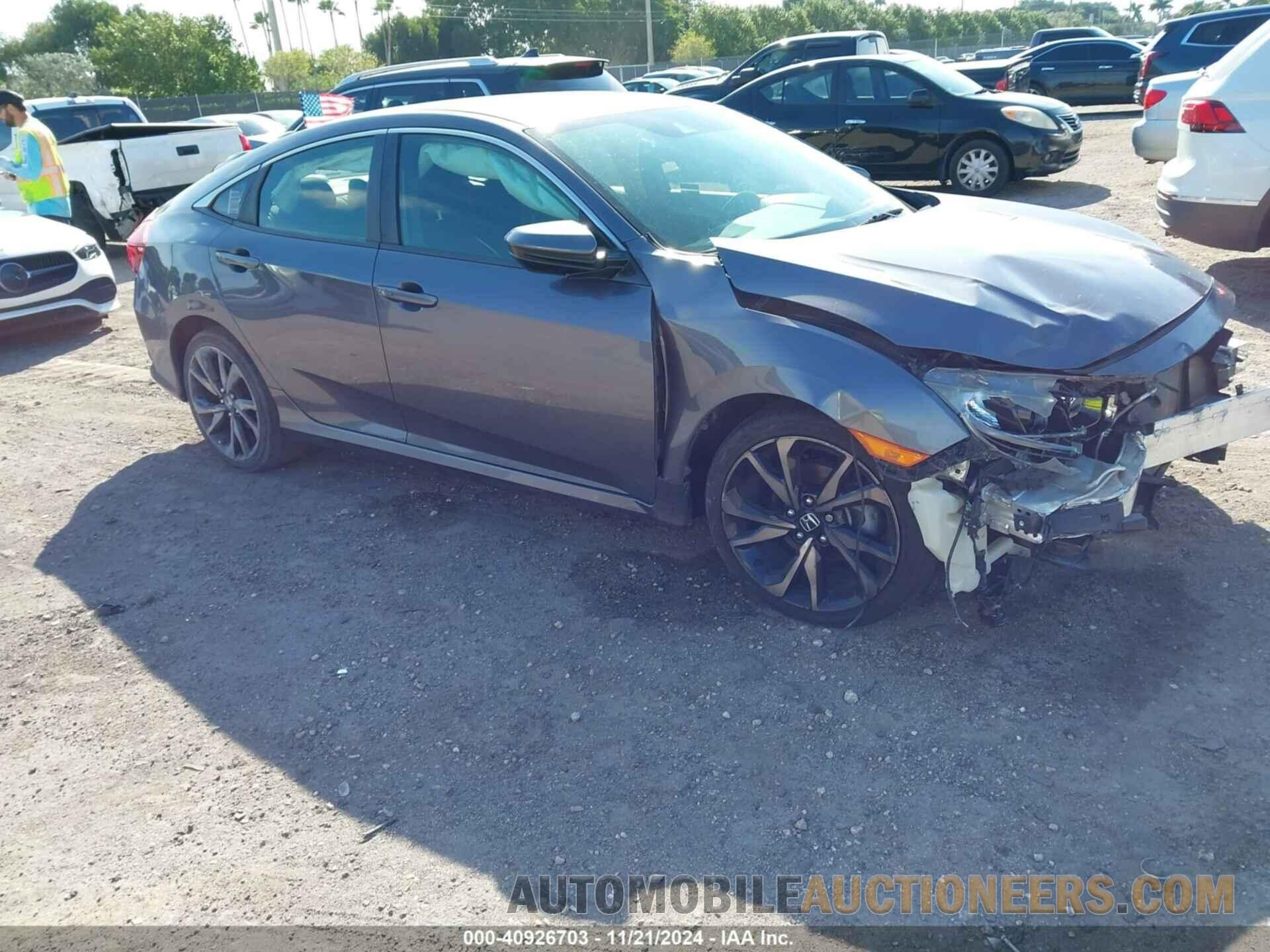 2HGFC2F82KH570253 HONDA CIVIC 2019