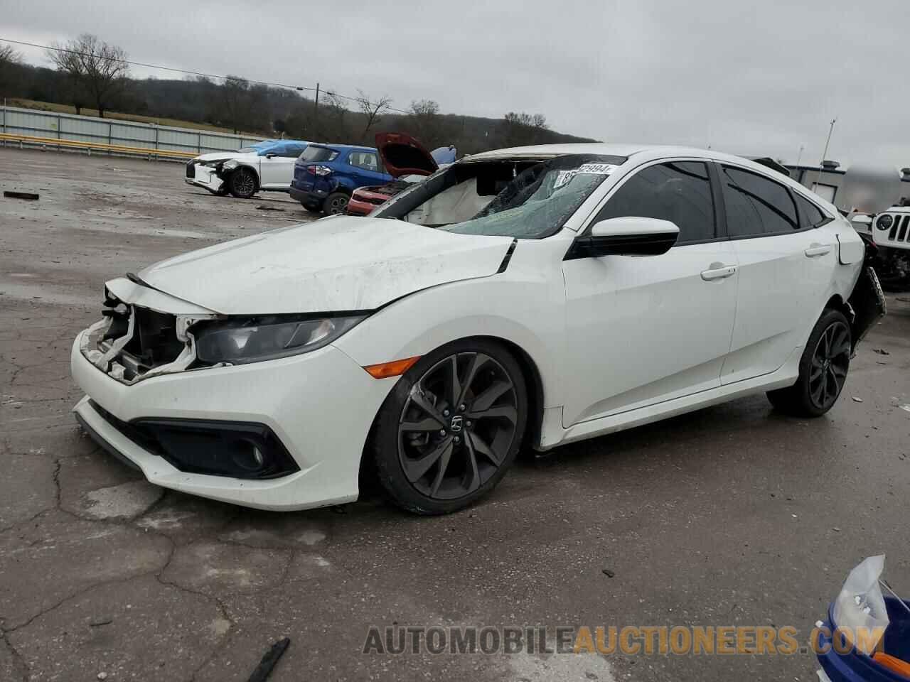 2HGFC2F82KH576196 HONDA CIVIC 2019