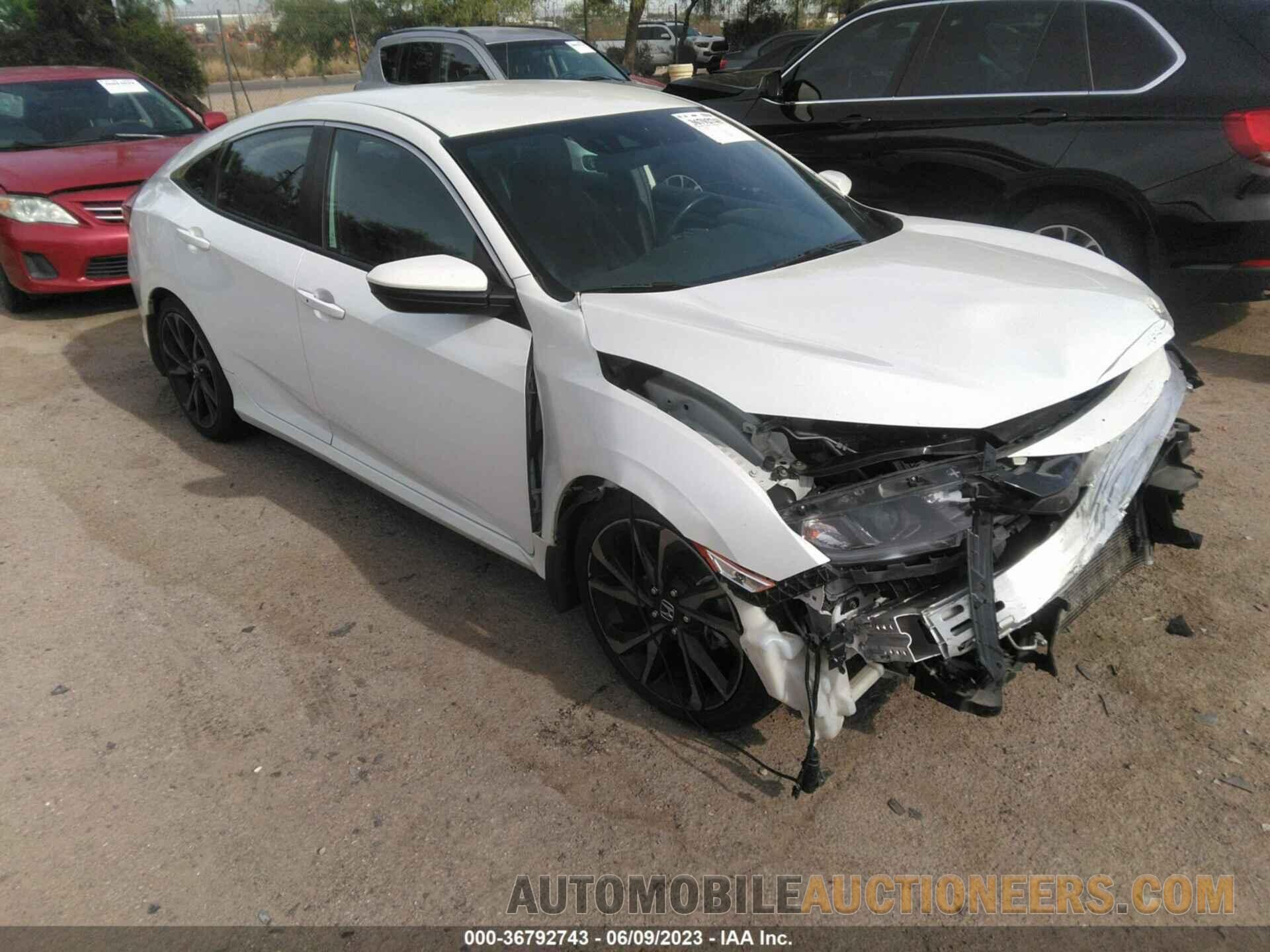 2HGFC2F82KH576232 HONDA CIVIC SEDAN 2019