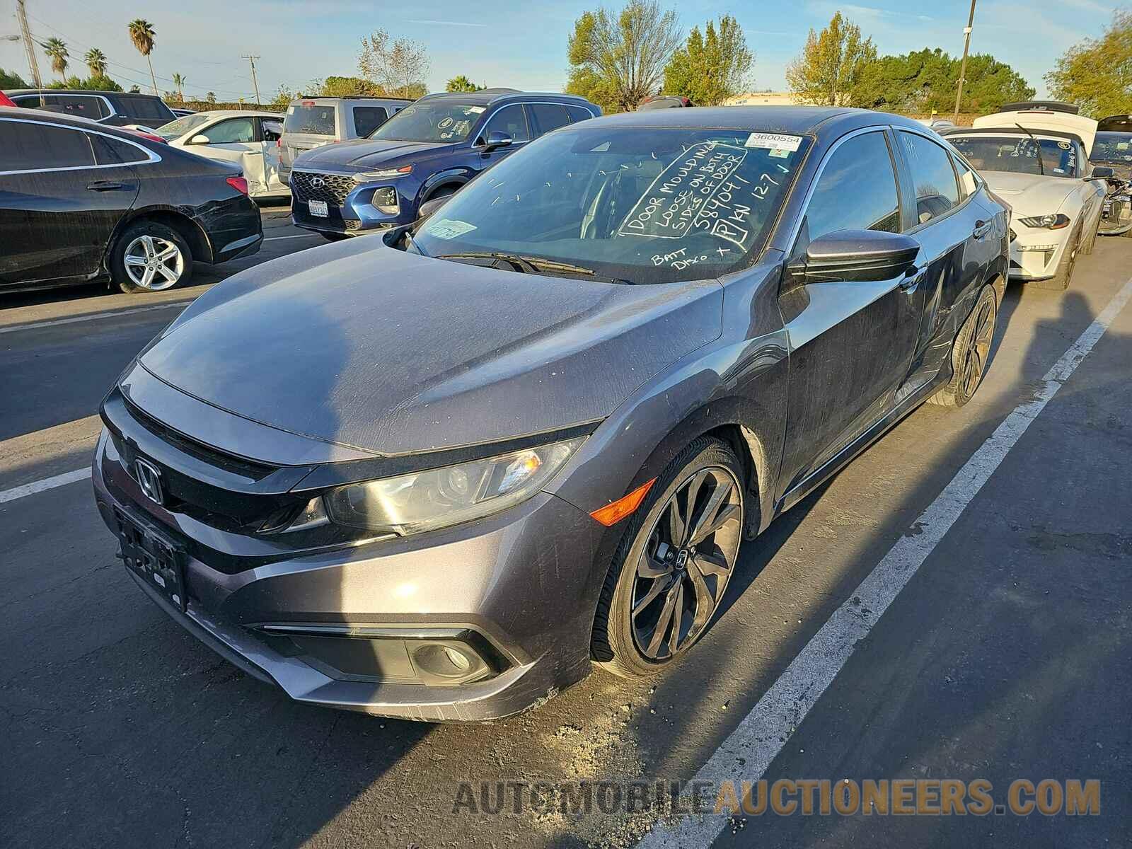 2HGFC2F82KH584041 Honda Civic Sedan 2019