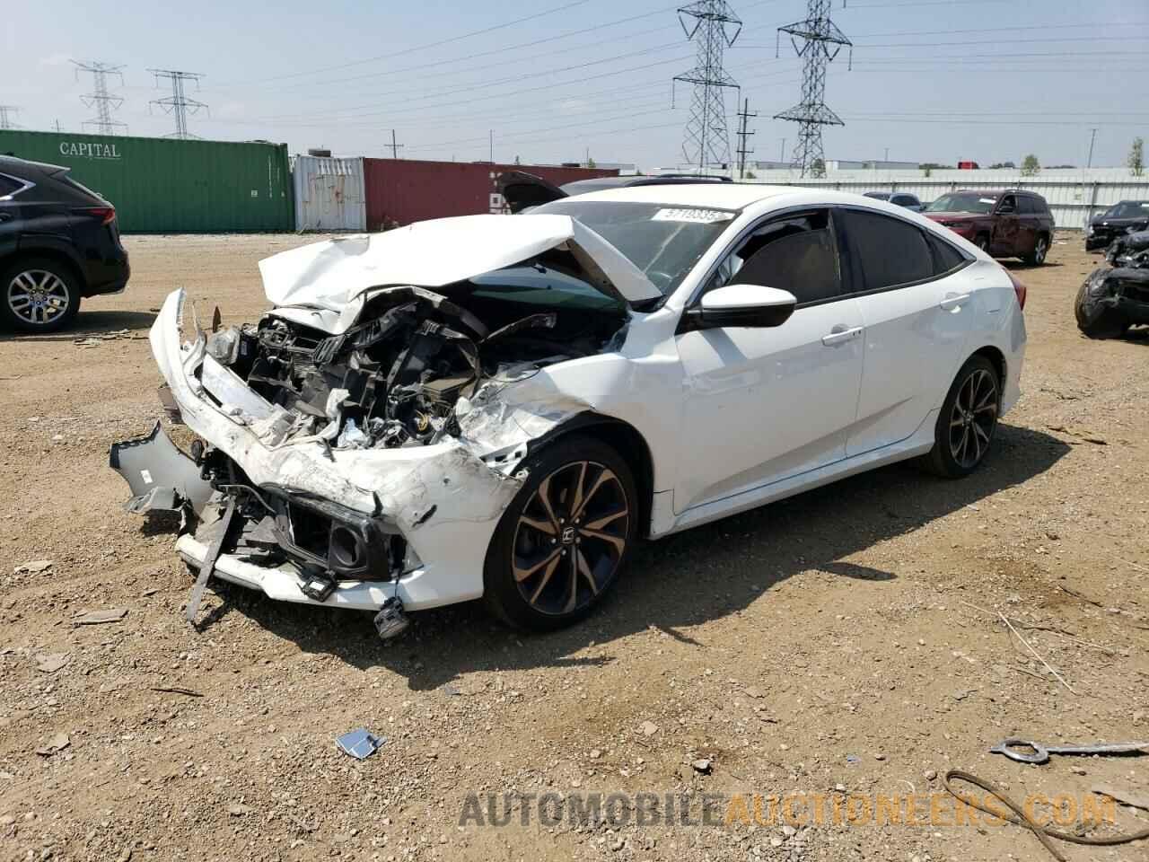 2HGFC2F82KH589465 HONDA CIVIC 2019