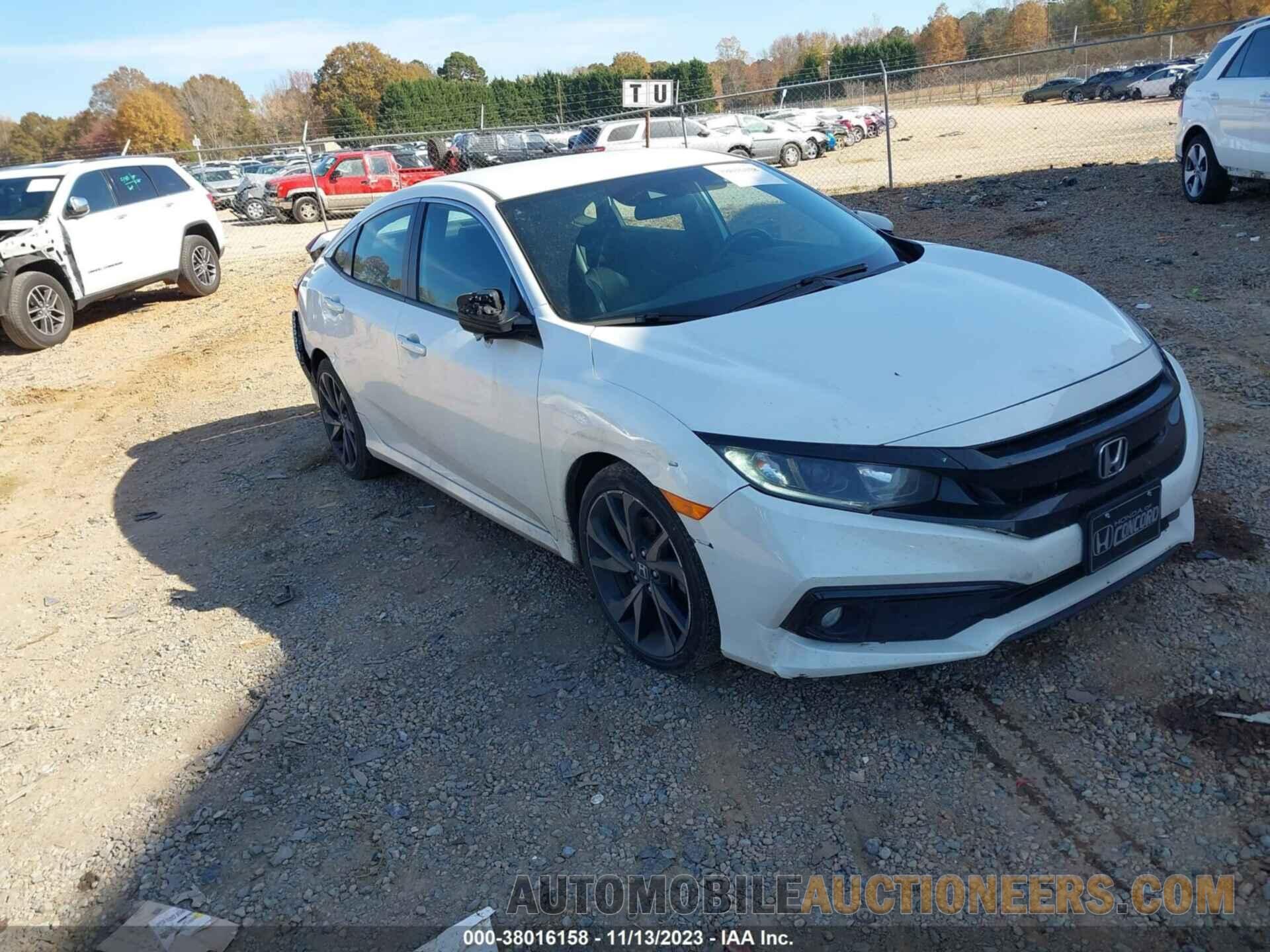 2HGFC2F82KH603025 HONDA CIVIC 2019