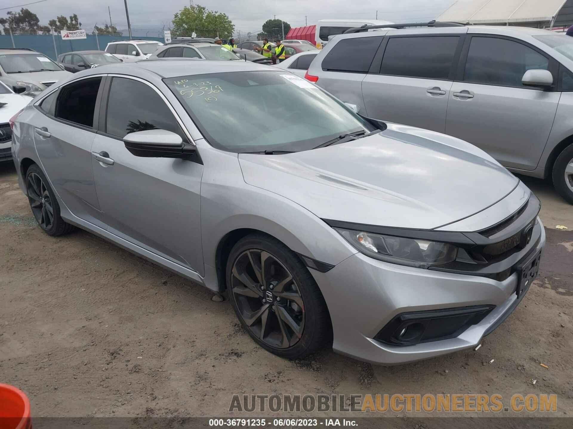 2HGFC2F82LH585255 HONDA CIVIC SEDAN 2020