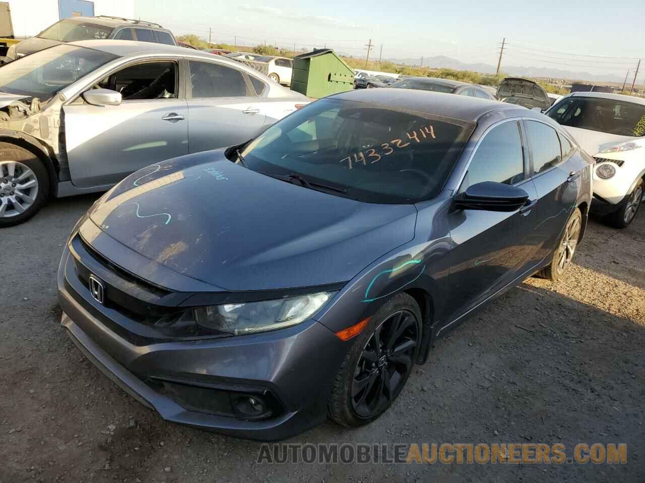 2HGFC2F82LH600224 HONDA CIVIC 2020