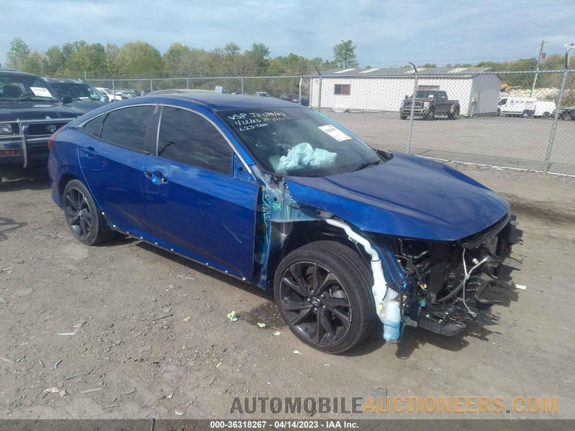 2HGFC2F82LH601700 HONDA CIVIC SEDAN 2020