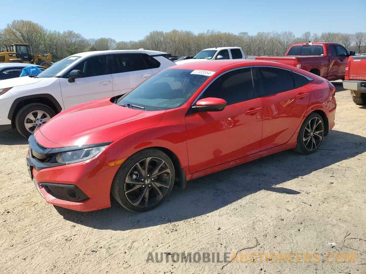 2HGFC2F82MH500237 HONDA CIVIC 2021