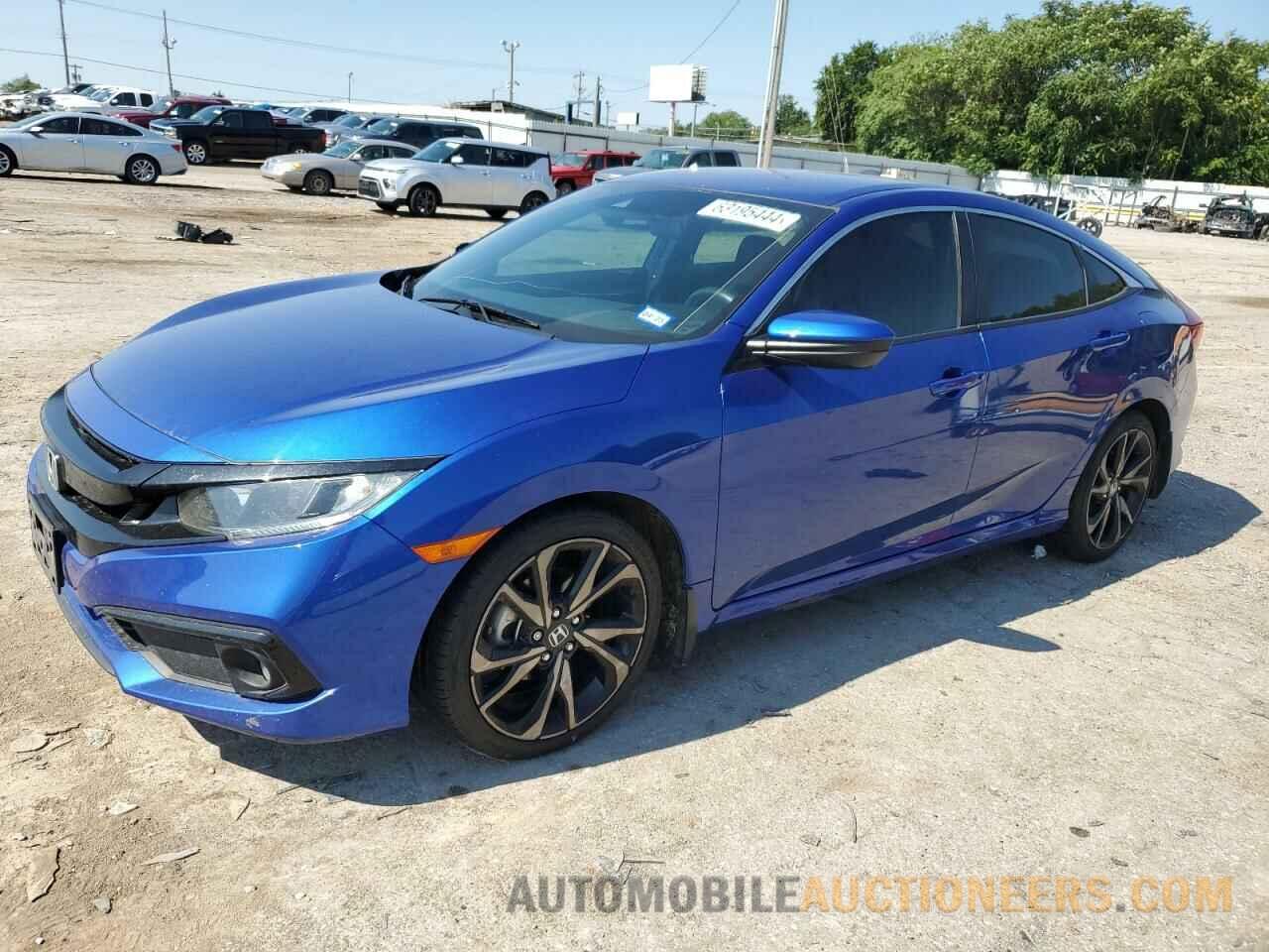 2HGFC2F82MH505096 HONDA CIVIC 2021