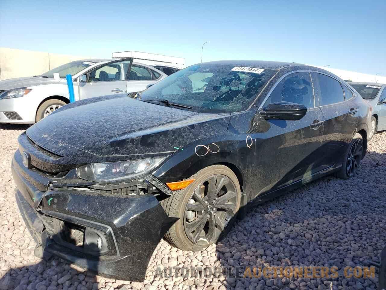 2HGFC2F82MH509889 HONDA CIVIC 2021