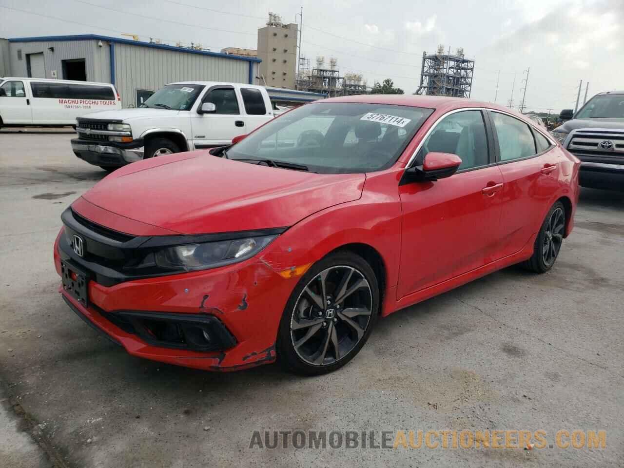 2HGFC2F82MH543556 HONDA CIVIC 2021