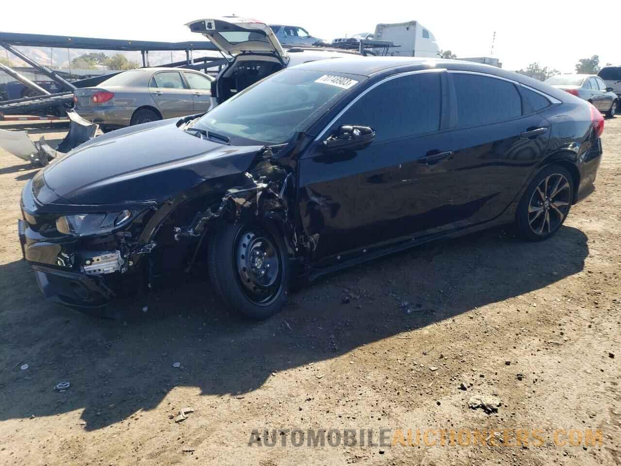 2HGFC2F82MH544609 HONDA CIVIC 2021