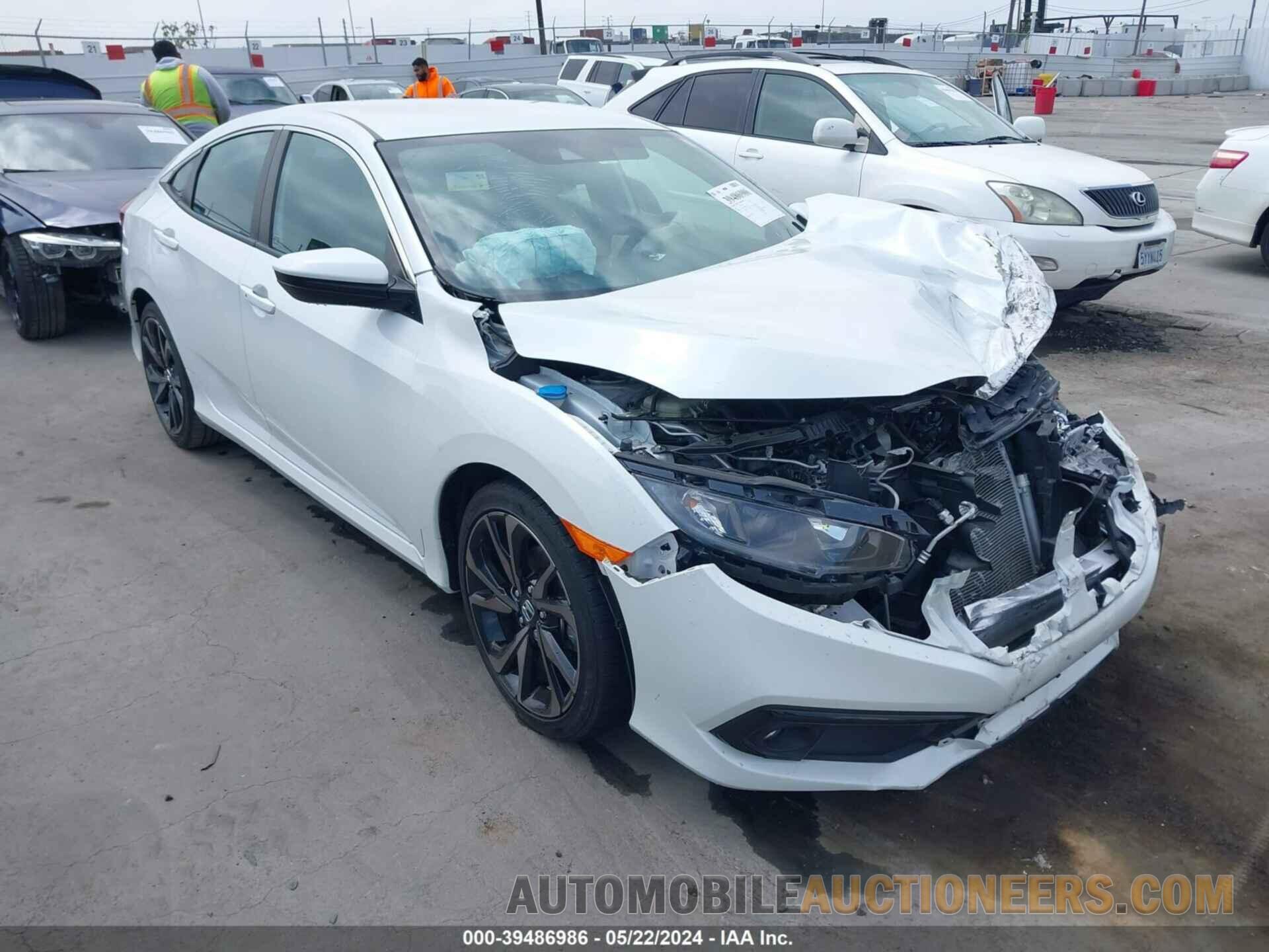 2HGFC2F82MH549650 HONDA CIVIC 2021