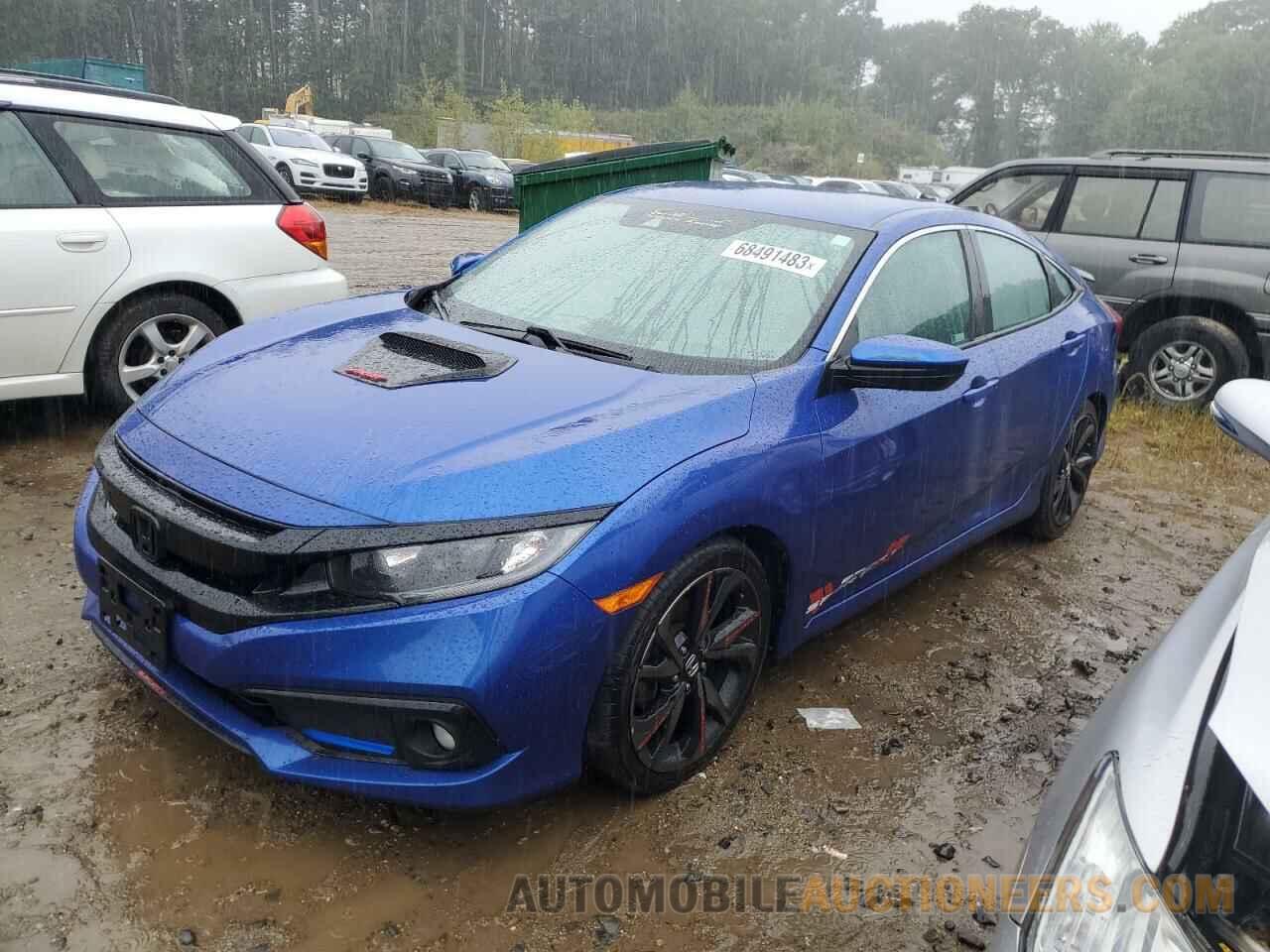 2HGFC2F83KH507663 HONDA CIVIC 2019