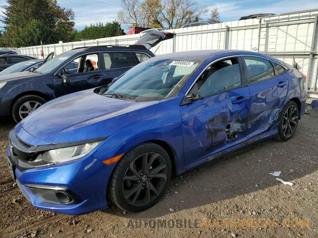 2HGFC2F83KH514838 HONDA CIVIC 2019