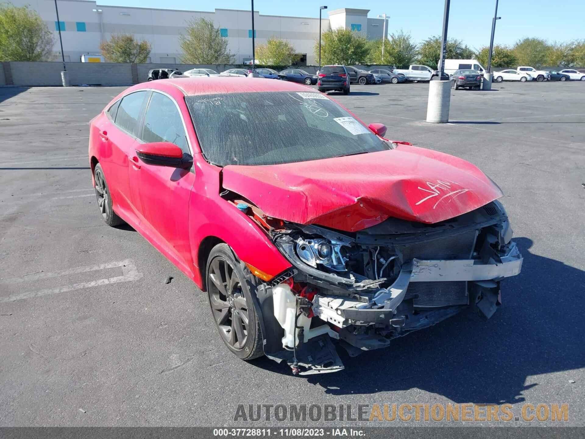 2HGFC2F83KH518825 HONDA CIVIC SEDAN 2019