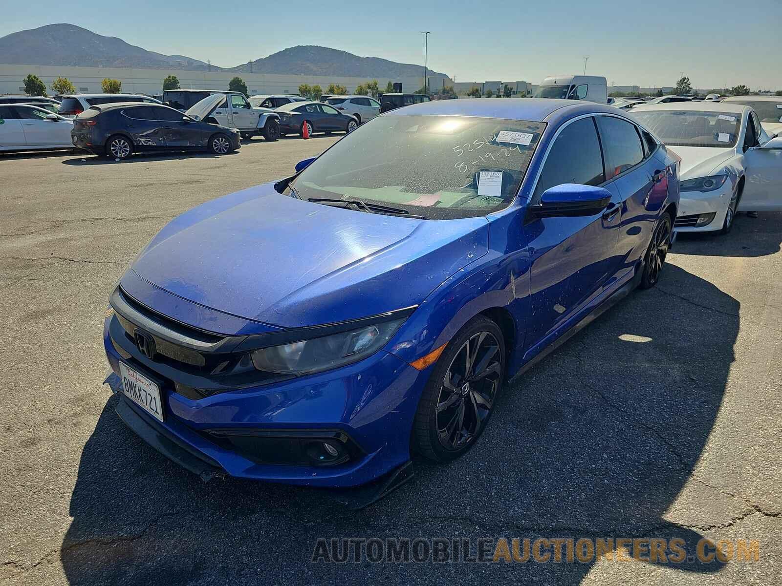 2HGFC2F83KH525144 Honda Civic Sedan 2019